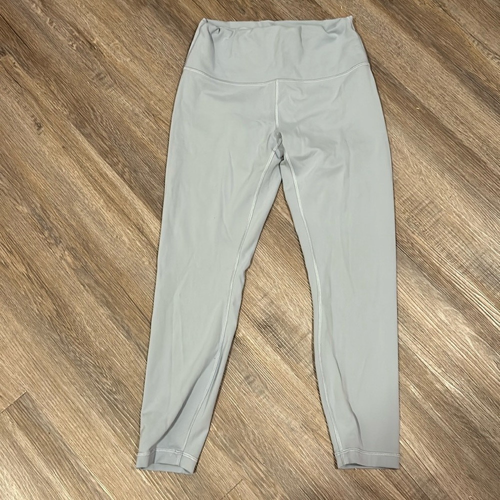 Lululemon high rise align leggings in Belgian blue